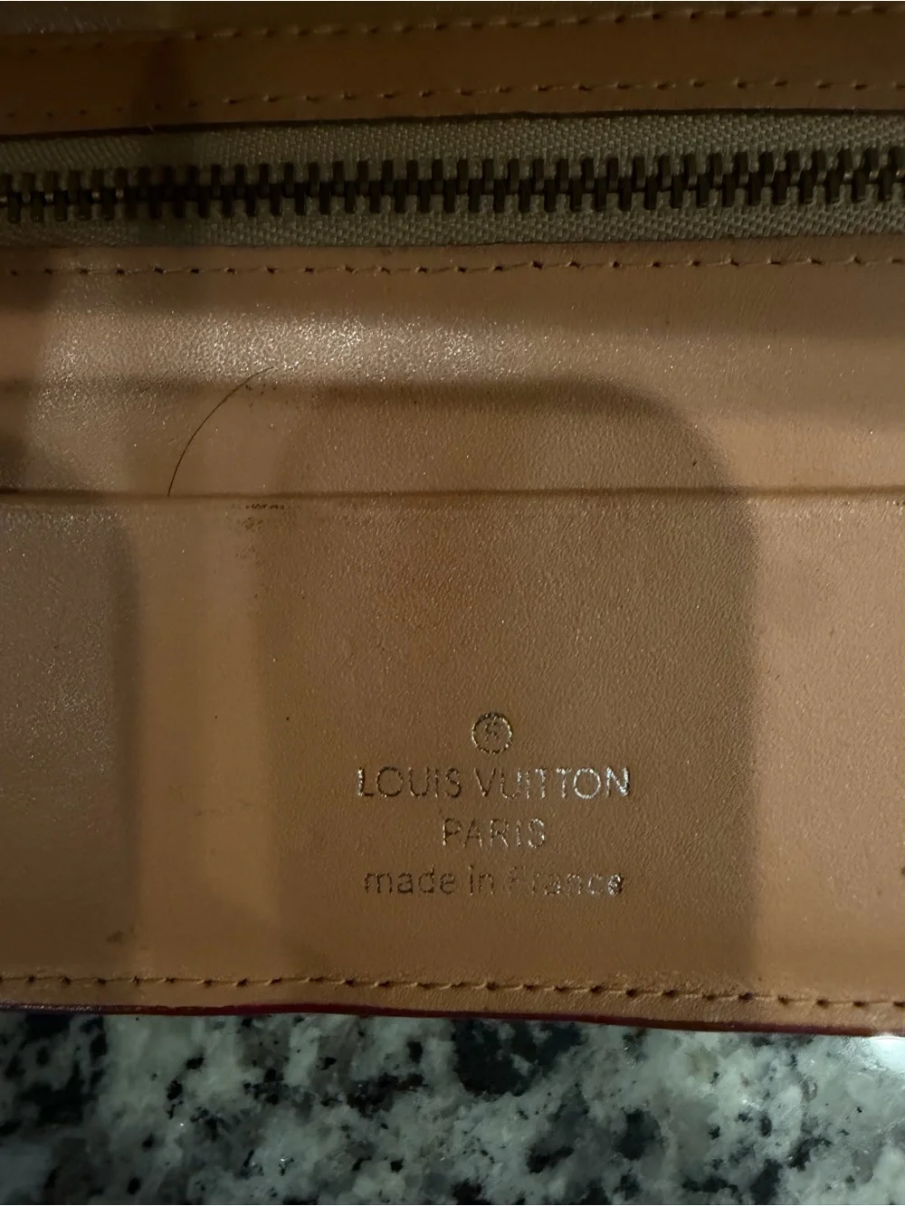 Louis Vuitton Multicolor Monogram White Canvas Wallet with Tan Trim - Picture 5 of 5